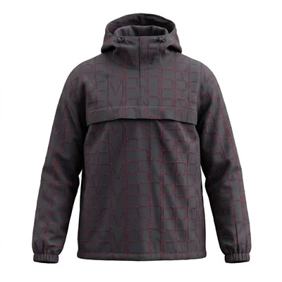 Men's All-over Chain-stitched Embroidery Jacket