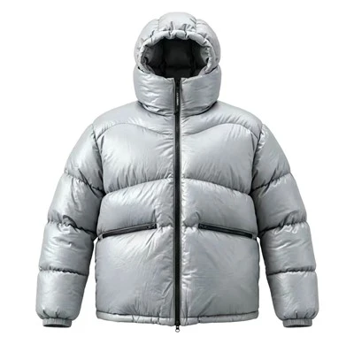 Men's Streetwear Oversized Hooded Down Puffer Jacket factory